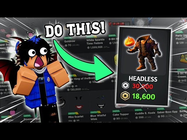 when is headless going offsale? #fyp #roblox #headless #korblox #headl