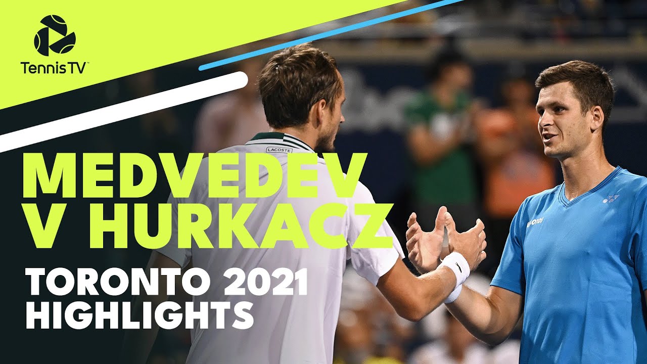 Daniil Medvedev vs Hubert Hurkacz Toronto 2021 Highlights
