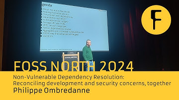 Non-Vulnerable Dependency Resolution - Philippe Ombredanne