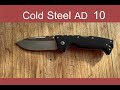 Cold Steel AD 10- il super folder