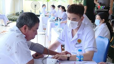 Tổng cục Hậu Cần - Kỹ thuật khám bệnh, cấp thuốc miễn phí và tặng quà tại xã Yên Thọ| NSTH