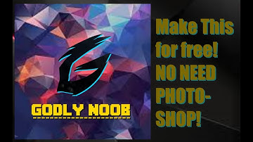 How to make your own Youtube Profile Picture for free using paint.net!