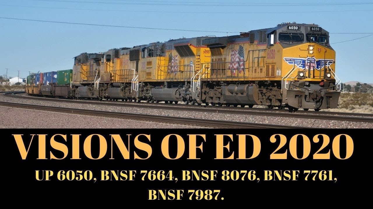UP & BNSF Train Videos - UP Intermodal Train & BNSF Intermodal Trains