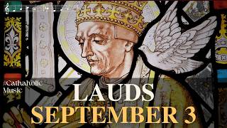 Sep 3 - Thursday Morning Prayer | Divine Office (St Gregory Lauds)