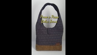 Bolsa Jeans - Costura Criativa Regininha Moraes