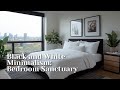 Transform Your Bedroom with Black and White Minimalism | The Ultimate Sanctuary