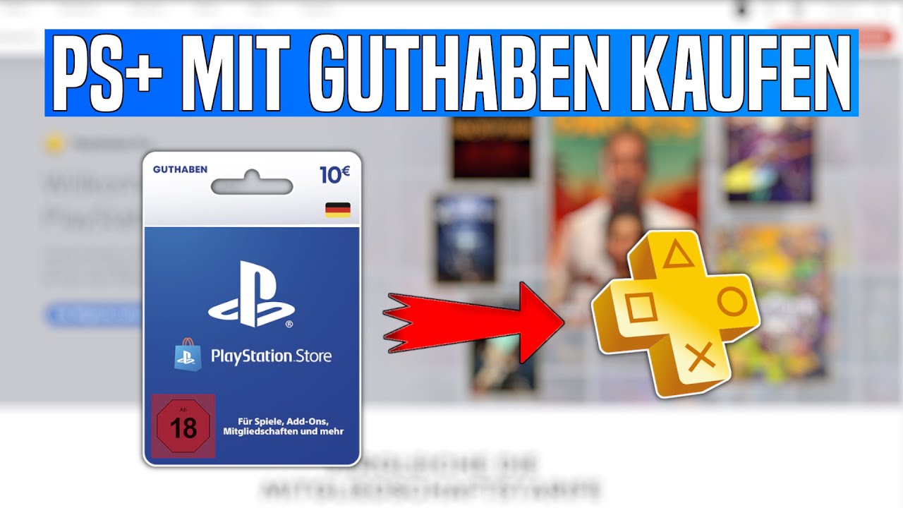 Forholdsvis mikroskop Vejrtrækning PS Plus mit PSN GUTHABEN / OHNE Zahlungsmethode kaufen | Geht das? - YouTube