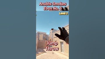 Anubis Smokes - Ebox No. 3 #cs2 #cs2smokes #anubis