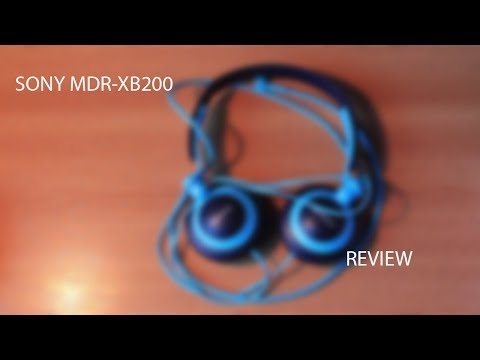 Sony MDR-XB200 || REVIEW