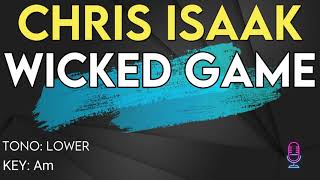 Chris Isaak - Wicked Game - Karaoke Instrumental - Lower