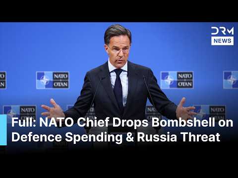 Video FULL PRESSER: NATO Chief Rutte Reveals NATO Force Model Changes Amid Rising Russia Tensions | AC1B
