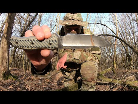 SWAMP RAT MEGA RATMANDU - SR-101 STEEL - KNIFE DESTRUCTION TEST - UNTIL IT BREAKS - LA RATA GORDA