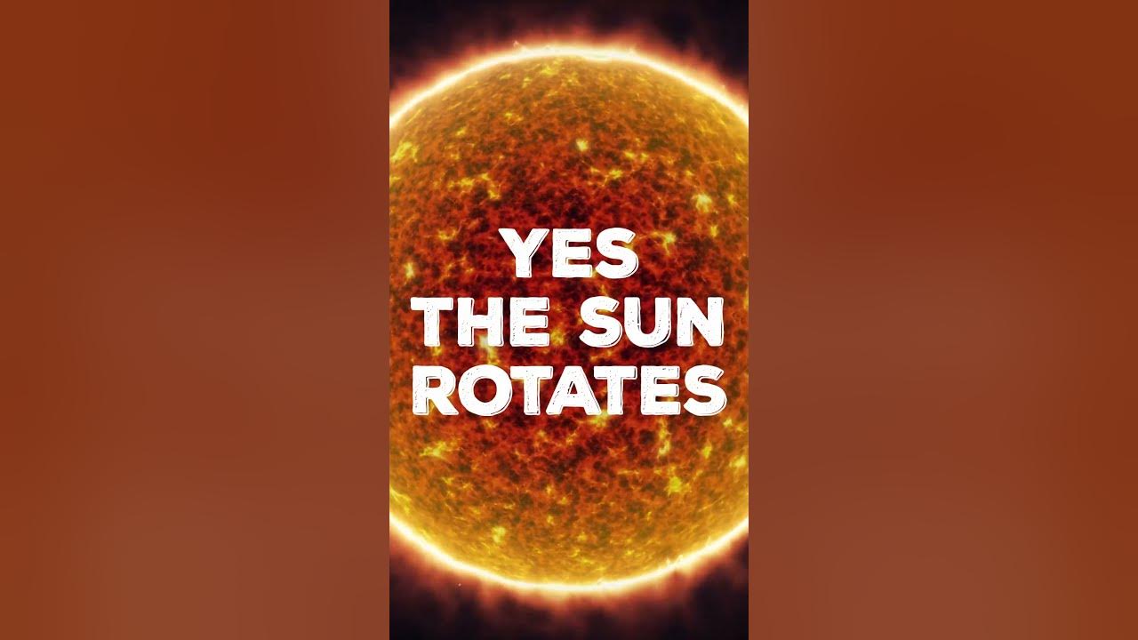 Does the sun rotate youtube