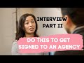 Petite Model Interview: GET SIGNED TO AN AGENCY AS AN ASPIRING MODEL