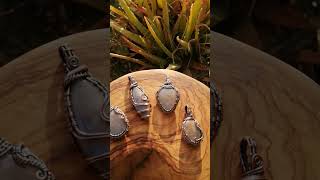 Belomorite Aytaşı Bakır Tel Sarma Kolye Çalışmalarım. Resimi