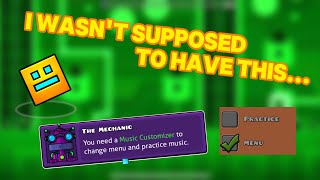 I got this Geometry Dash feature BEFORE IT WAS OUT