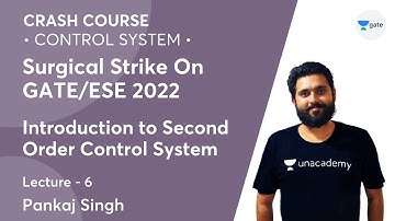 Introduction to Second Order Control System | Lec 6 | Control System | Crash Course | Gate 2022