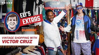 Eli Manning Takes Victor Cruz Vintage Shopping | Eli's Extras