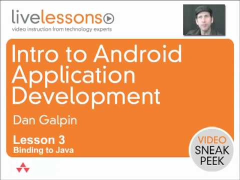 Intro to Android Application Development: Binding to Java