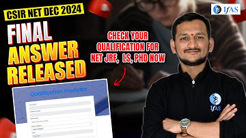 CSIR-NET Mathematics Rank Predictor - Check Your Rank Now!📊