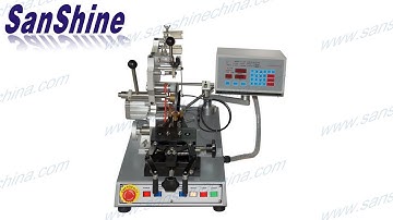 Automatic toroid coil winding machine seting video for common coil(SS900B or SS900S series)