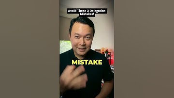 Avoid These 3 Delegation Mistakes #delegation #leadershipcoaching #empower #leadershipdevelopment