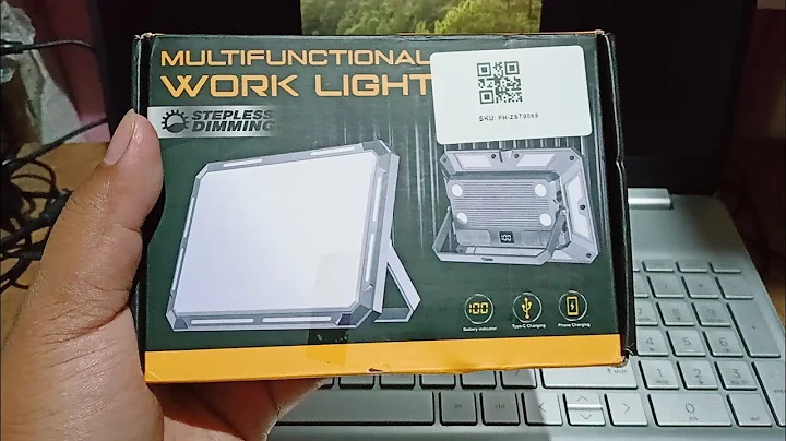 1ST LOOK into the KXK-686 MULTIFUNCTIONAL WORK LIGHT / Is it good for Photo & Video Works?.