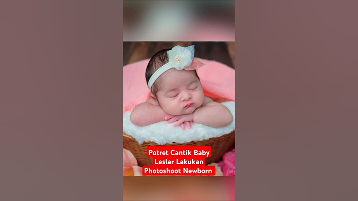NGGEMESIN - Potret cantik baby Lesti dan Rizky Billar Gelar photoshoot Newborn