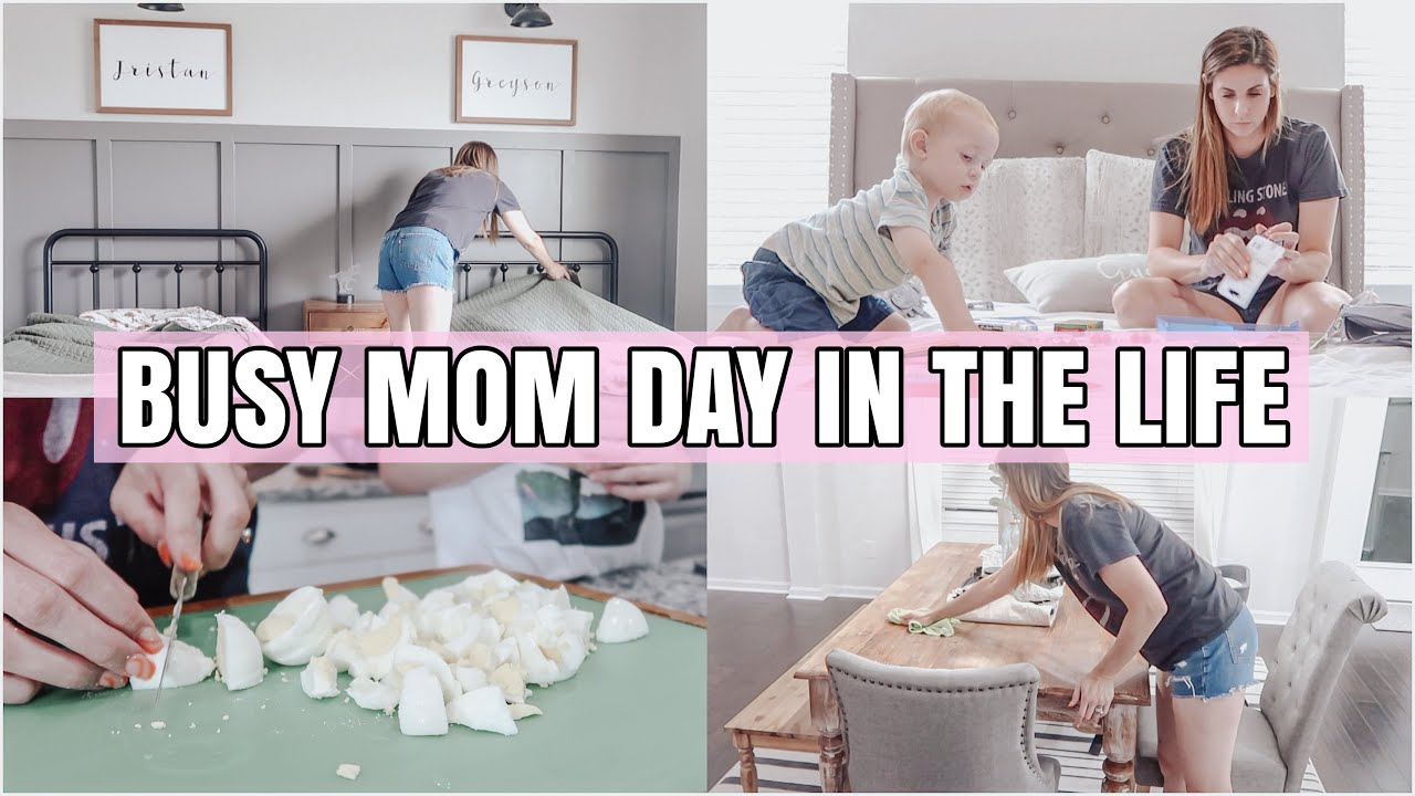 BUSY MOM DAY IN THE LIFE | MILITARY FAMILY VLOGS | MOM OF 3 - YouTube