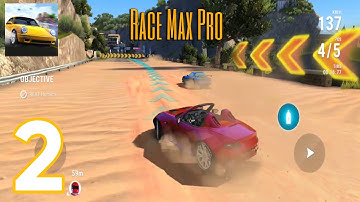 Race Max Pro - Gameplay Walkthrough Part 2 - Career (iOS, Android)