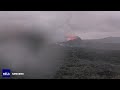 Geldingadalir Volcano, Iceland - Overview timelapse June 6th 2021