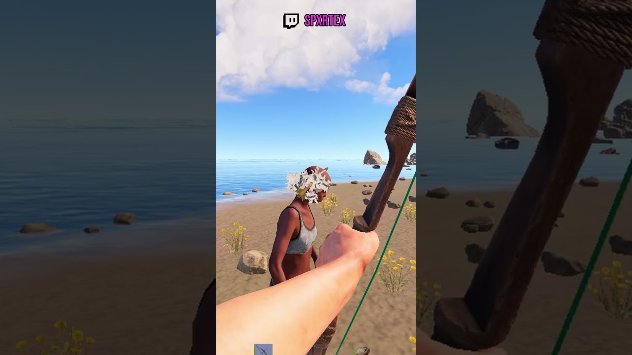 HOW I RUIN EVERYONES START 🤑 #spxrtex #rust #gaming
