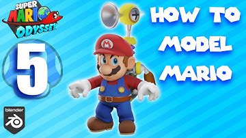 How to Model Mario in Blender [Part 5]