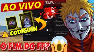 HACK FREE FIRE AO VIVO!! #freefire #shorts #short #fluxo #ff #modgratis #shortsviral #shortslive