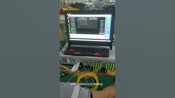 MPO MTP fiber optic patch cord test #MPO #mtp #fiber #optic #patchcord #test
