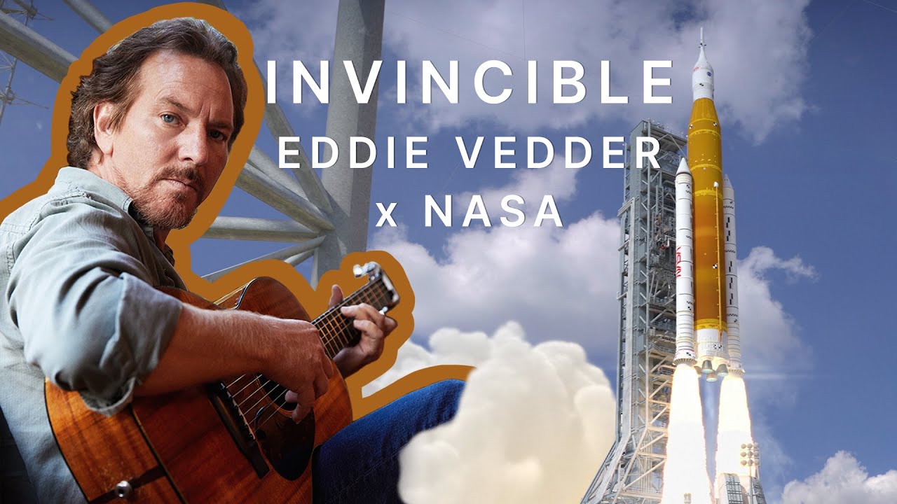 Colaboración de la NASA y Eddie Vedder (Pearl Jam), &quot;Invincible&quot;, la misión Artemis I Moon