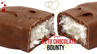 How to make Keto Chocolate Bounty Bars  (gluten & vegan free)