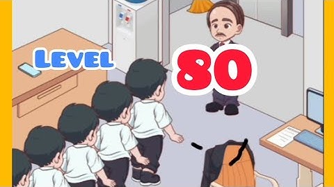 Annoying puzzle game level 80 Helping employees  leave working place #gameplay #walkthrough