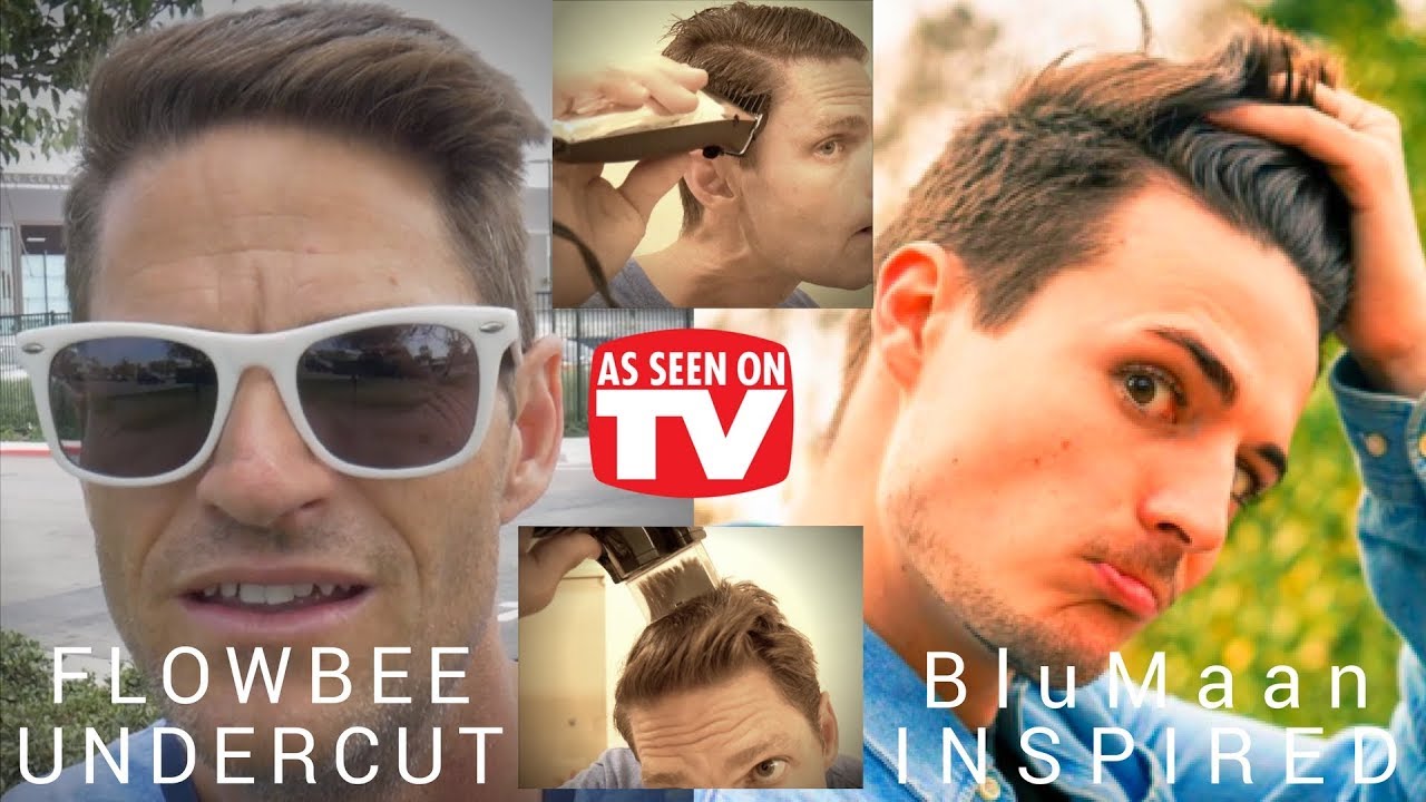Flowbee BluMaan inspired self haircut | Disconnected undercut hairstyle ...