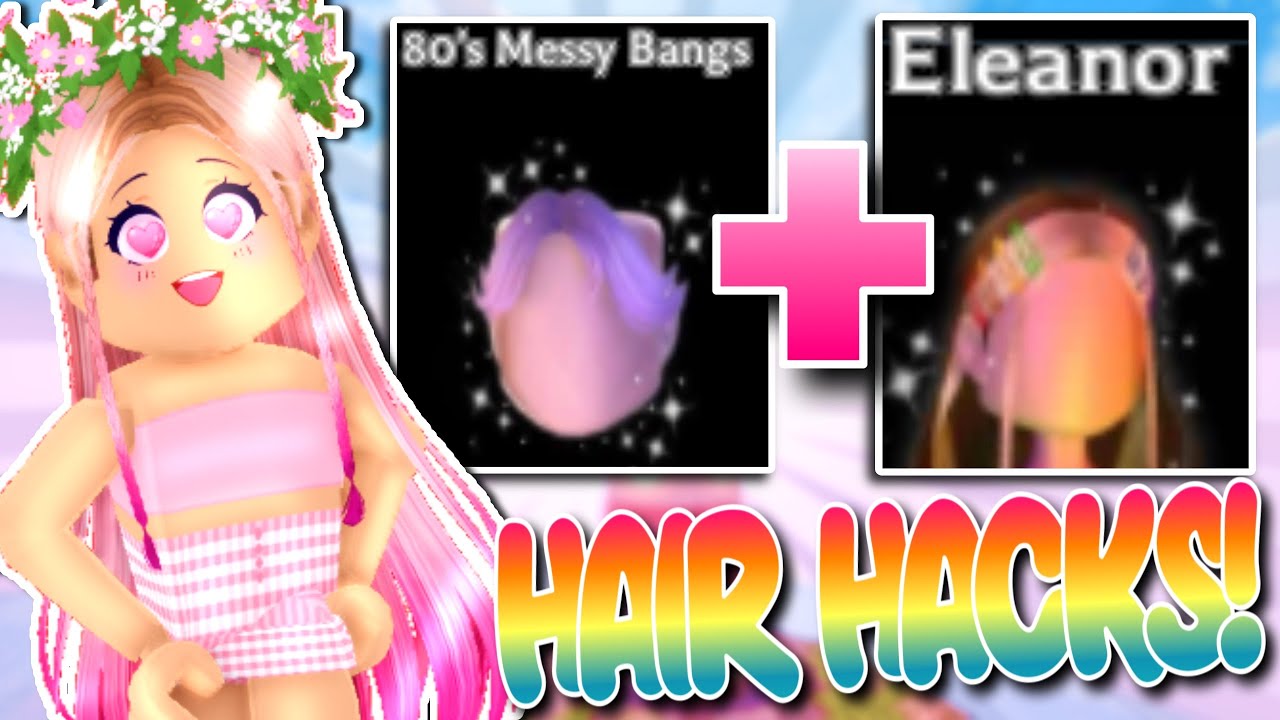 SUPER ADORABLE AND CUTE HAIR HACKS YOU CAN USE IN ROYALE HIGH! ROBLOX ...