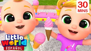 ¿Quién quiere helado? | Little World | Canciones Infantiles | Little World En Español