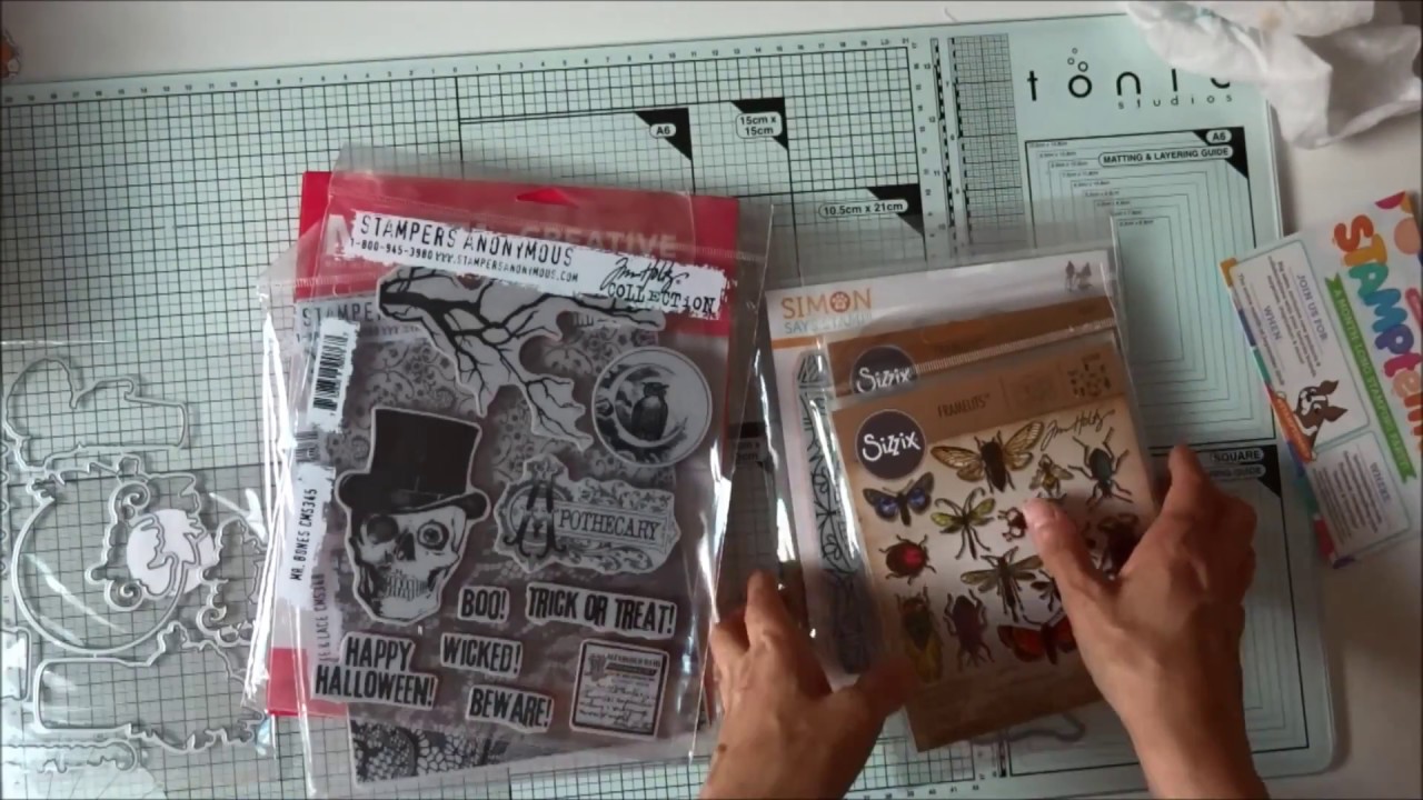 [UNBOXING] Simon Says Stamp septembre new releases on dvd