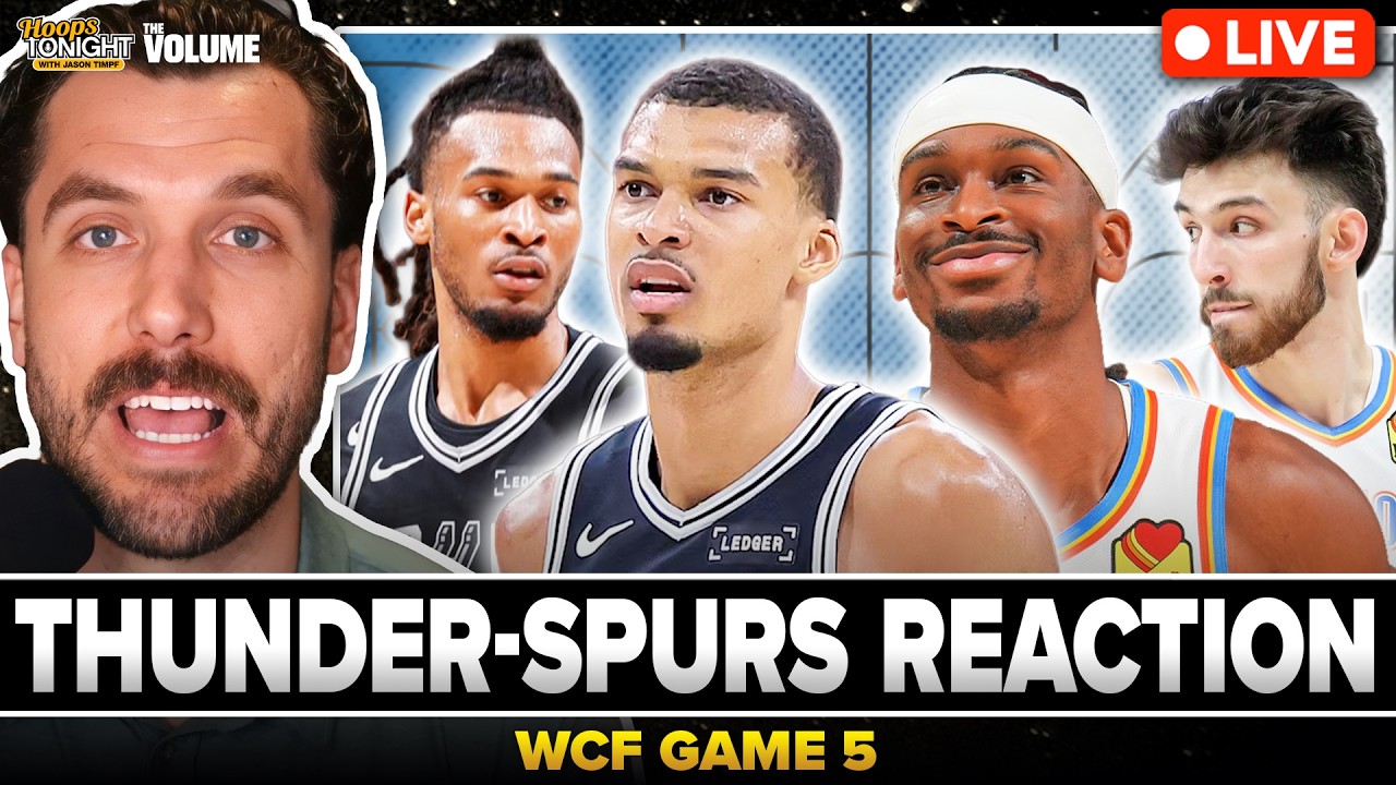 THUNDER-SPURS REACTION: Shai & Chet win TENSE Game 5 vs. Victor Wembanyama & Stephon Castle