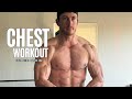(Mic’d up) FULL chest day walkthrough + cardio chat