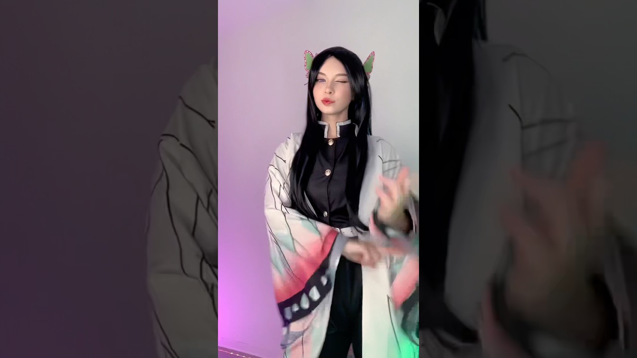 💚💚💚 #cosplay #kanaekocho #kanae   #kimetsunoyaiba #demonslayer #dance #anime #tiktok #shorts