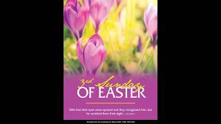 Livestream April 19th, 2026: THIRD SUNDAY OF EASTER