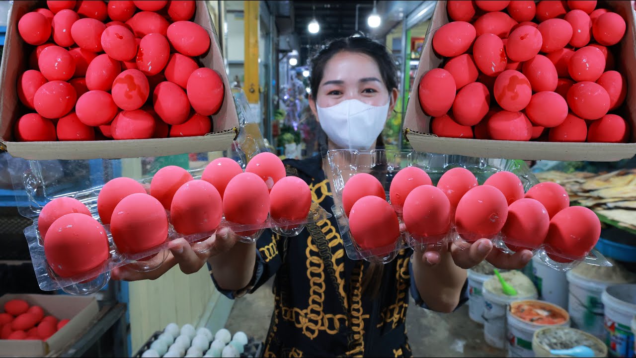 Market Show - Have You Ever Seen And Cook This Century Eggs Before