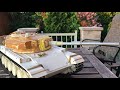1/16 scale RC Centurion tank gun trial