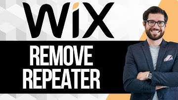 How To Remove Repeater in Wix