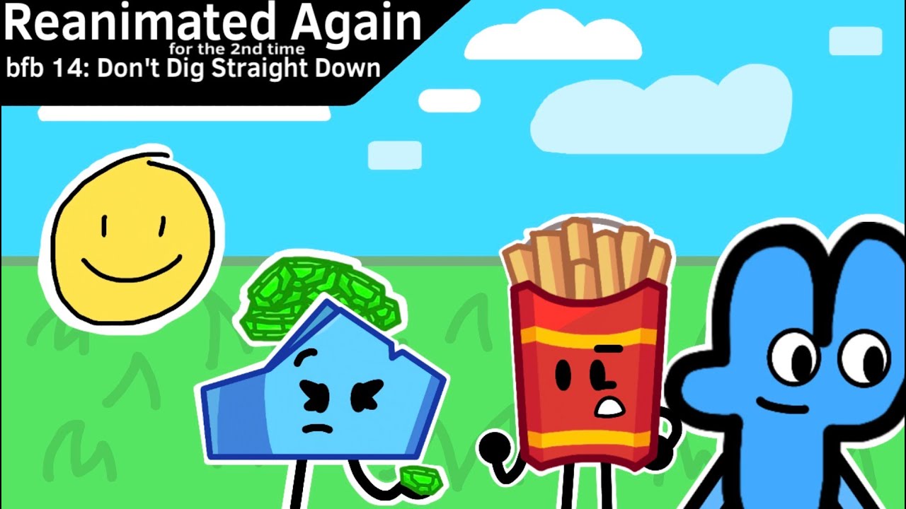 Another BFB 14: Don’t Dig Straight Down reanimated scene (BFB Animation ...
